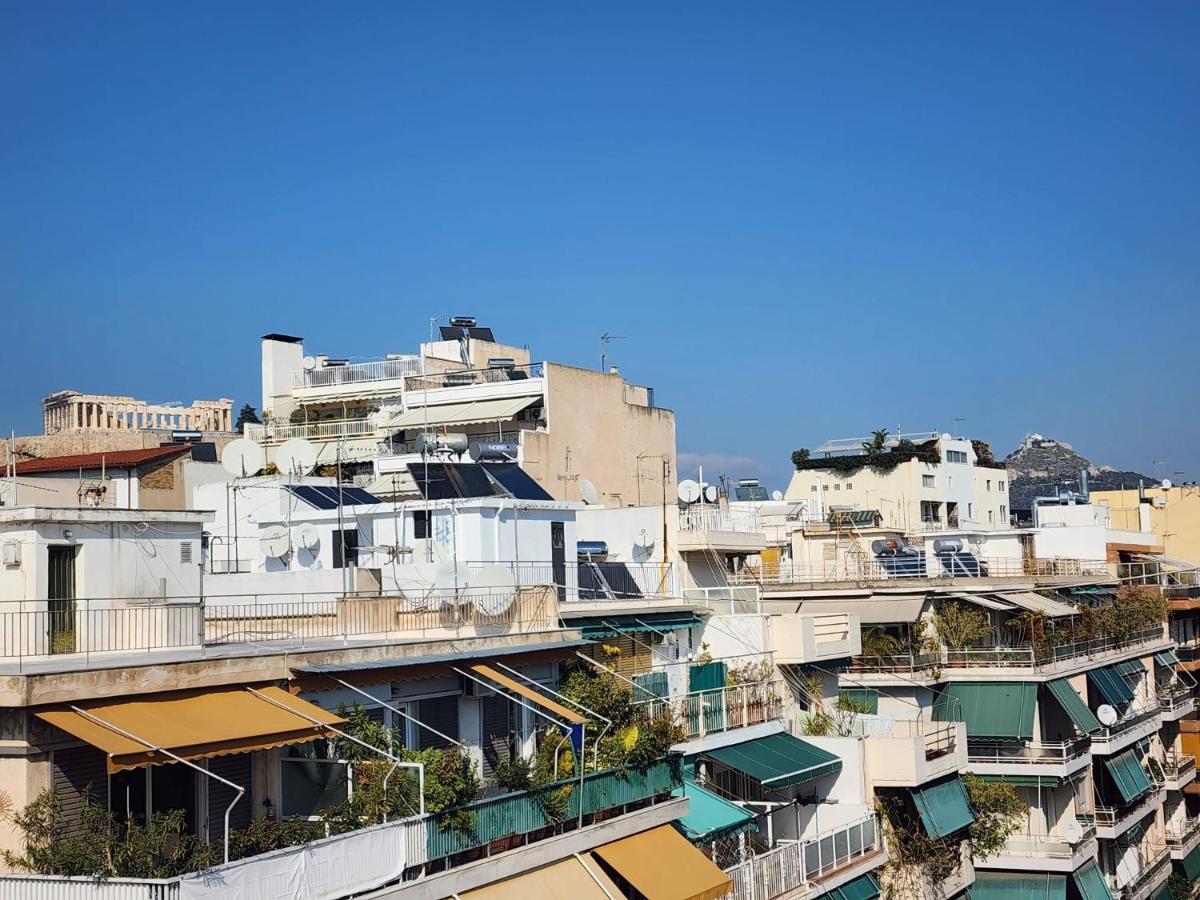 Newly Renovated Apartment 7 Min Walk From Acropolis Atenas Exterior foto