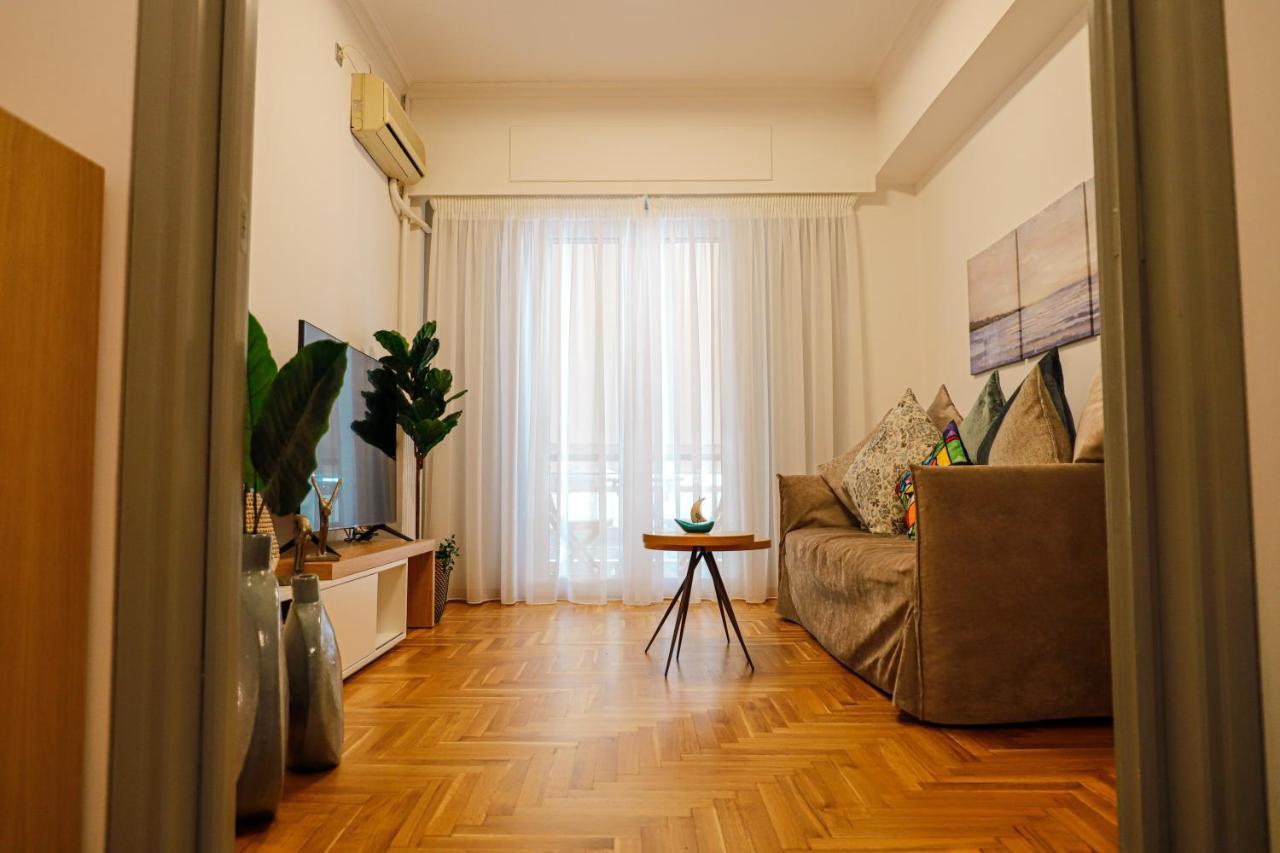 Newly Renovated Apartment 7 Min Walk From Acropolis Atenas Exterior foto