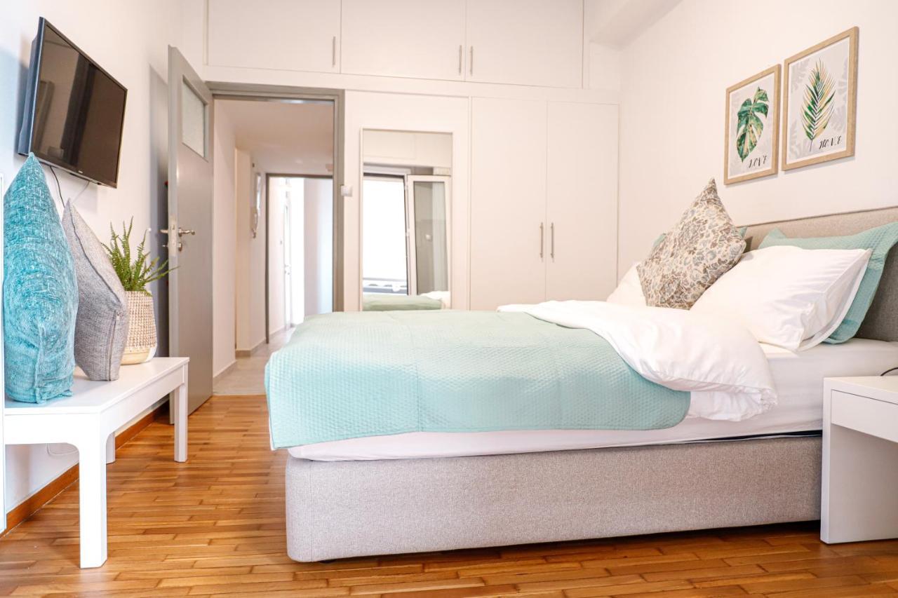 Newly Renovated Apartment 7 Min Walk From Acropolis Atenas Exterior foto
