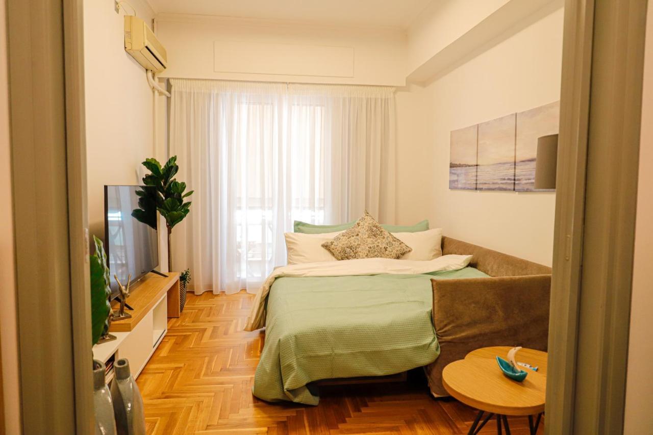 Newly Renovated Apartment 7 Min Walk From Acropolis Atenas Exterior foto